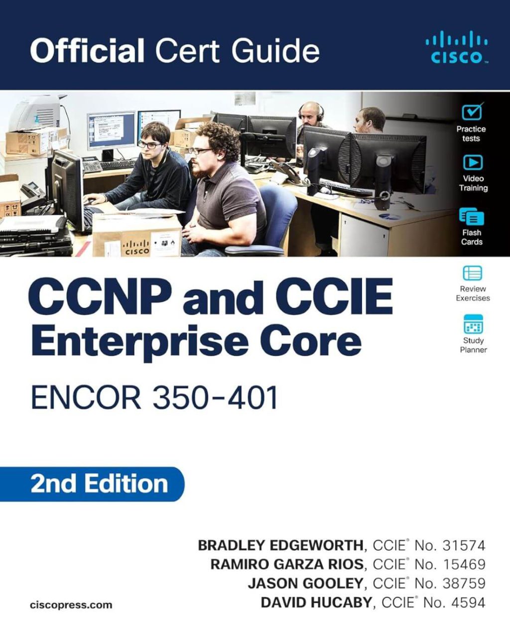 دانلود کتاب CCNP and CCIE Enterprise Core Encor 350-401 Official Cert Guide 2nd Edition