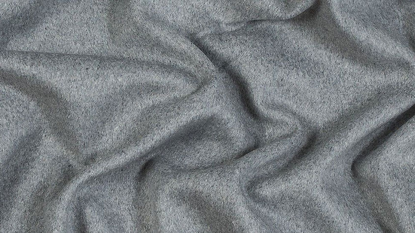 پارچه کشمیر ساده طوسی(خاکستری تیره)