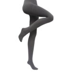 جوراب شلواری خاکستری زنانه بلوموشن مدل s1008 تصویر مانکن