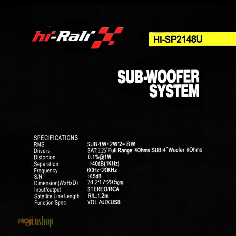 اسپیکر رومیزی Hi-Rali HI-SP2148U