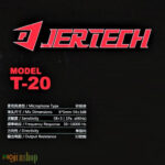مشخصات میکروفون رومیزی Jertech T-20