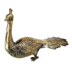 خرید و قیمت مجسمه طاووس برنزی