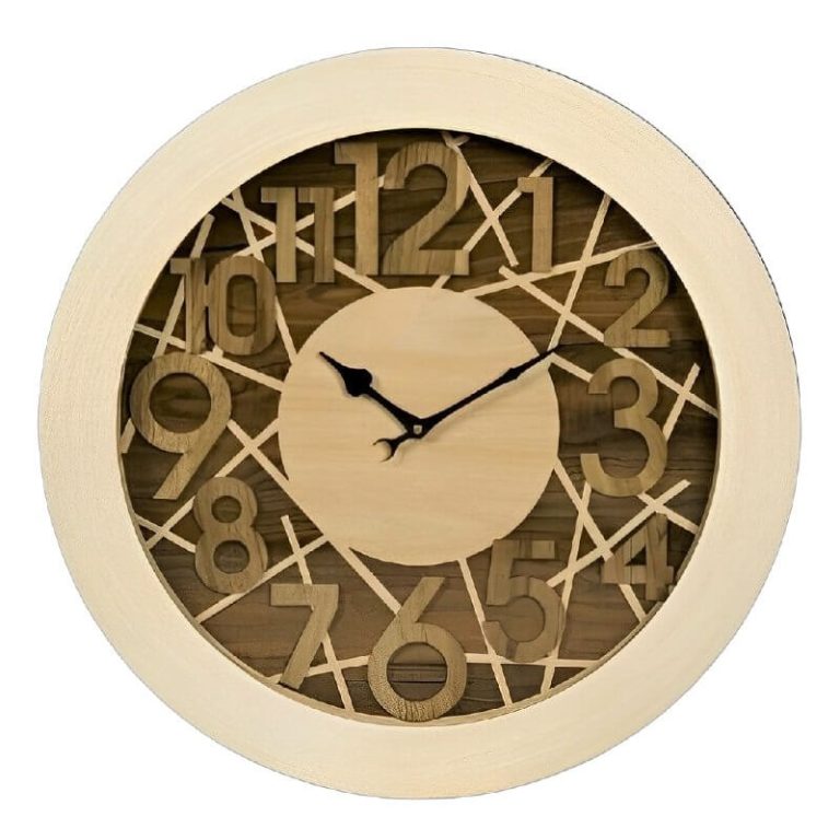 ساعت دیواری چوبی Luxe 318