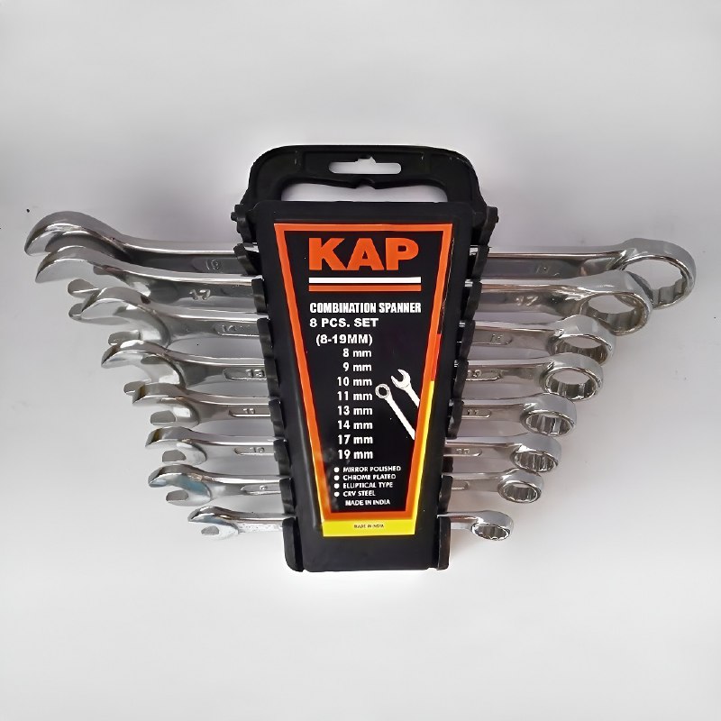 ست آچار یک سر رینگی Kap
