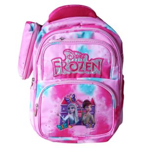 خرید و مشخصات کوله پشتی دخترانه Disney Frozen i20860 |‌ طرح فروزن السا و آنا