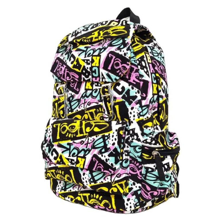 کوله پشتی دخترانه گرافیتی School Backpack